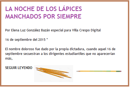 LA NOCHE DE LOS LAPICES MANCHADOS